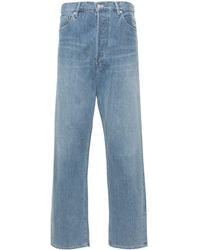 AURALEE - Straight-leg Cotton Jeans - Lyst