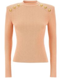 Balmain - 'Chiocciola' Sweater - Lyst