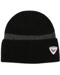 Rossignol - Ethan Logo-Patch Beanie - Lyst