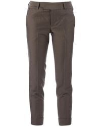 Kolor - Contrast cropped trouser - Lyst