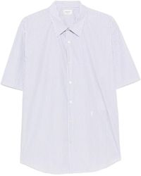 Saint Laurent - Gestreept Overhemd - Lyst