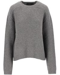 arch4 - Nisha Pullover Mit Waffelstrick - Lyst