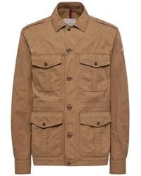 Moncler - Amnicon Button-Up Jack - Lyst