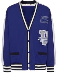 Valentino Garavani - V Crew Patches V-Neck Cardigan - Lyst