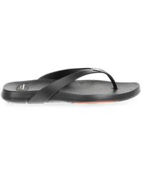 Corneliani - Logo-Plaque Flip-Flops - Lyst