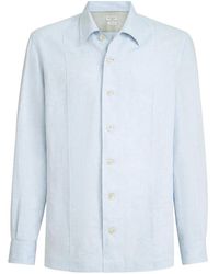 Brunello Cucinelli - Linen And Cotton Blend Shirt - Lyst