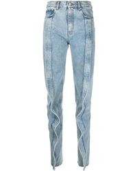 Y. Project - Jeans con ruches Slim Banana - Lyst
