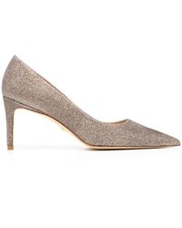 Stuart Weitzman - Stuart 50Mm Pumps Met Glitter - Lyst