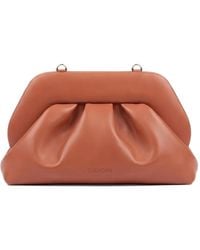 THEMOIRÈ - Ruched Clutch Bag - Lyst