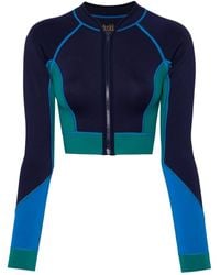 Duskii - Colour-block Long-sleeved Swimming Top - Lyst