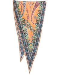 Etro - Schal Mit Paisleymuster - Lyst