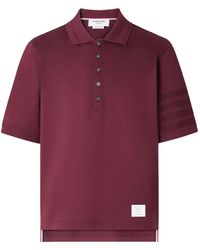Thom Browne - 4-Bar Jersey Polo Shirt - Lyst