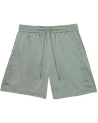 Honor The Gift - Satin-Finish Drawstring Shorts - Lyst