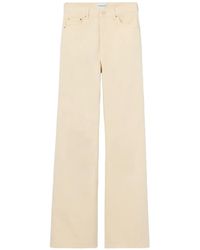 Claudie Pierlot - High-Waisted Flared Denim Jeans - Lyst