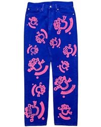 DENIM TEARS - X Bstroy Levi's 501 Patterned Jeans - Lyst