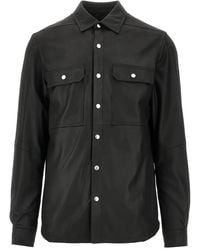 Rick Owens - Buttoned Shirt Jacket - Lyst