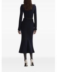 Mugler - Robe-Chemise D'Inspiration Militaire - Lyst