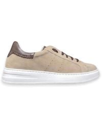 Calce - Panelled Suede Sneakers - Lyst