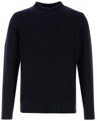 Fedeli - Kaschmir-Seiden-Pullover mit Stehkragen - Lyst