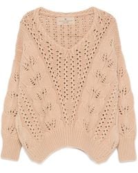 Ermanno Scervino - Open-Knit Jumper - Lyst