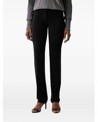 Patrizia Pepe - Fly-Plaque Slim-Fit Trousers - Lyst