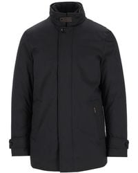 Moorer - Reis High-Neck Padded Coat - Lyst