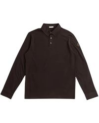 Moncler - T-Shirt Met Logo-Applicatie - Lyst