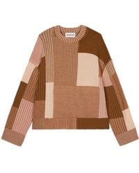 Bompard - Pull Côtelé À Design Patchwork - Lyst