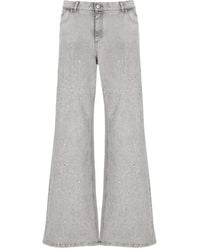 Panicale - Jeans Con Paillettes - Lyst