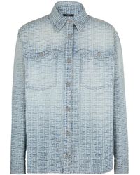 Balmain - Katoenen Overhemd - Lyst