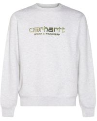 Carhartt - Logo-Print Graphic-Print Sweatshirt - Lyst