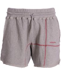 A_COLD_WALL* - Intersect Cotton Shorts - Lyst