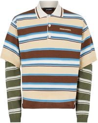 DSquared² - Polo À Manches Longues - Lyst