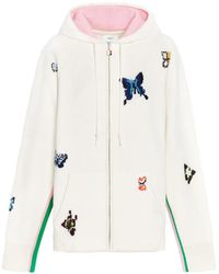 Barrie - X Damien Hirst The Butterflies Cashmere Hoodie - Lyst