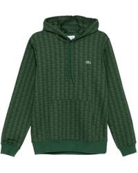 Lacoste - Logo-Patch Hoodie - Lyst