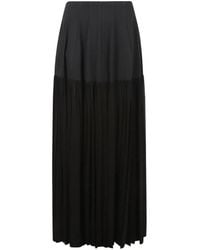 Jonathan Simkhai - Saryn Draped Jersey Skirt - Lyst