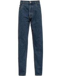 Prada - Low-rise Straight-leg Jeans - Lyst