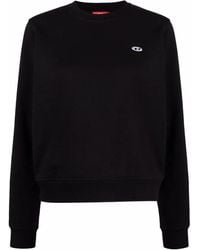 DIESEL - Felpa F-Reggy-Doval-Pj Con Logo - Lyst