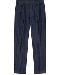 NN07 - Pleated Elastic-Waist Pants - Lyst