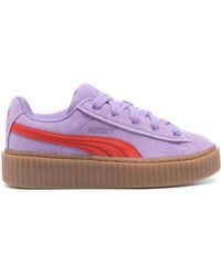 PUMA - X Fenty Creeper Phatty Suede Sneakers - Lyst