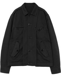 Undercover - Cotton-Blend Shirt Jacket - Lyst