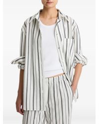 Vince - Gestreept Blouse Met Zak - Lyst