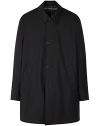 Paul Smith - Storm System' Wool Mac With Detachable Gilet - Lyst