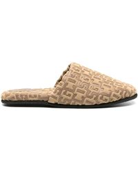 Gcds - Logo-Embossed Monogram Slippers - Lyst