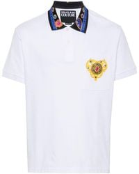 Versace - Heart Couture Polo Shirt - Lyst
