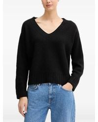 Benetton - V-Neck Knitwear - Lyst