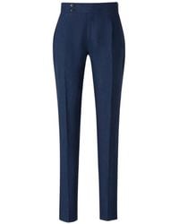 SCABAL® - Plooibroek Met Verstelbare Zijkanten - Lyst
