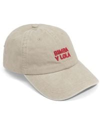 Bimba Y Lola - Faded Taupe Cotton Cap - Lyst