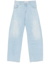 ERMANNO FIRENZE - Wide-Leg Jeans - Lyst