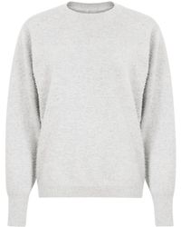 Maison Margiela - Crew-Neck Cashmere-Cotton Jumper - Lyst